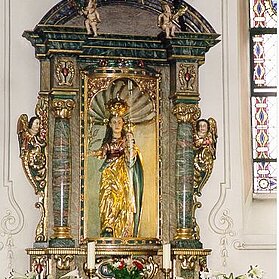 Muttergottes in der Wallfahrtskirche Barweiler