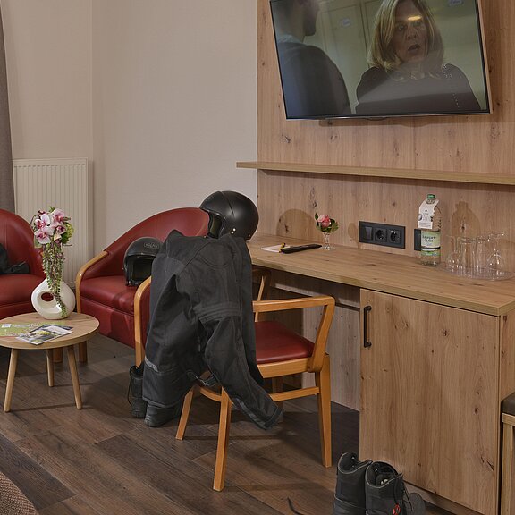 Zimmerkategorie Post Meister fuer Motorradfreunde