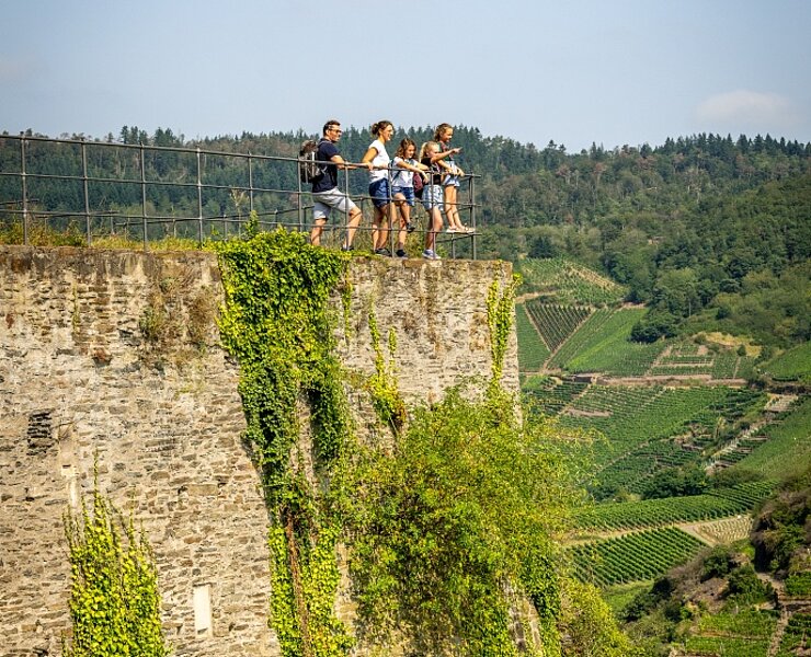 An der Saffenburg in Mayschoss