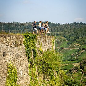 An der Saffenburg in Mayschoss