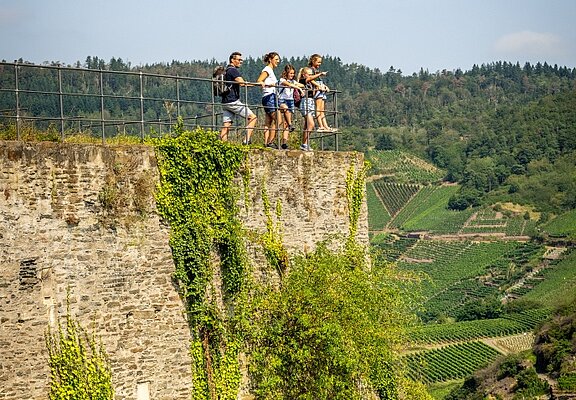 An der Saffenburg in Mayschoss